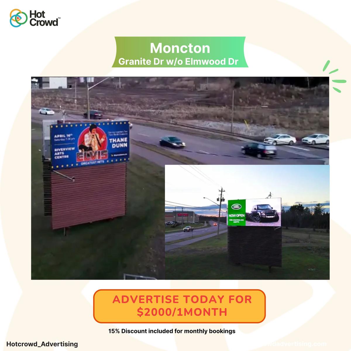Moncton Available Billboard