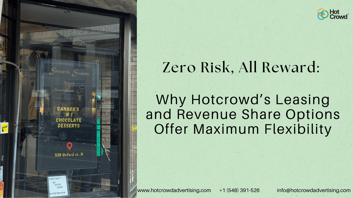 Zero Risk, All Reward: Why Hotcrowd’s Leasing and Revenue Share Options Offer Maximum Flexibility