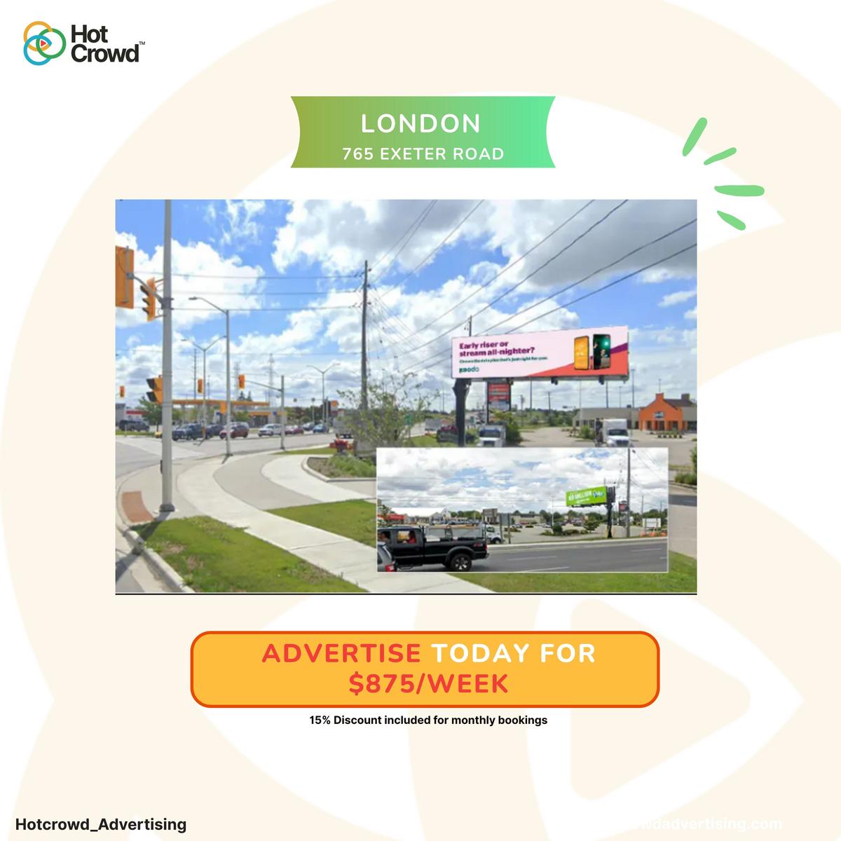 Available London Billboard